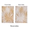 World Rug Gallery Tropical Leaves Nature Inspired Indoor/Outdoor Area Rug 5' x 7' Yellow 4030YELLOW5X7 - alternate 2